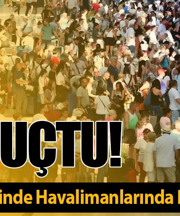 Türkiye Uçtu! Ramazan Bayramı Tatilinde Havalimanlarında Rekor Üstüne Rekor