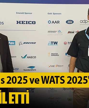 UTED, MRO Americas 2025 ve WATS 2025'te Türkiye'yi Temsil Etti