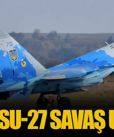 Ukrayna'da Su-27 Savaş Uçağı Düştü