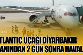 Virgin Atlantic Uçağı Diyarbakır Havalimanından 2 Gün Sonra Havalandı!