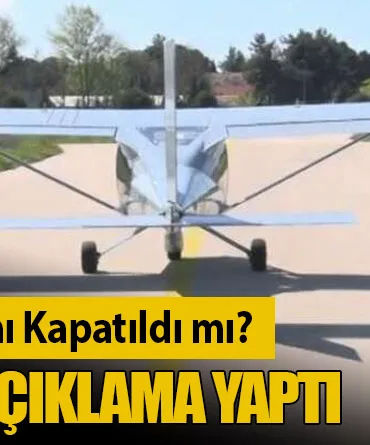 Yunuseli Havalimanı Kapatıldı mı? SHGM Resmi Açıklama Yaptı