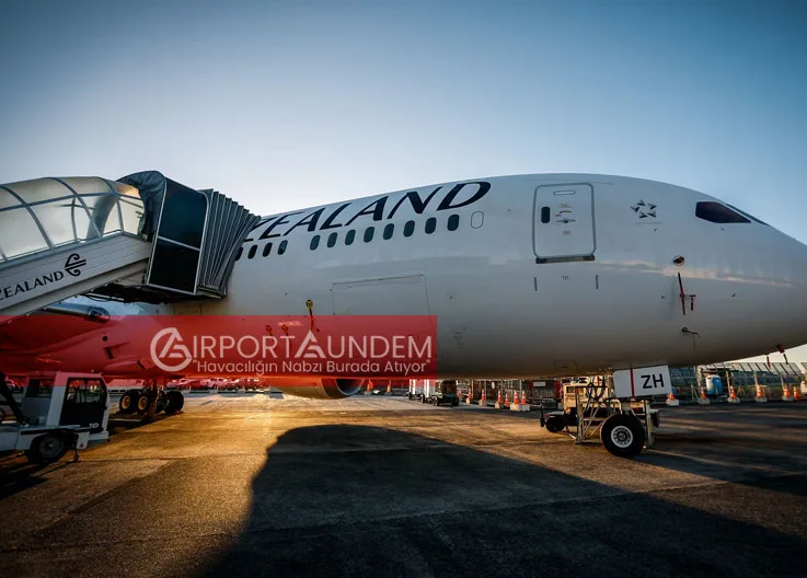 Air New Zealand Uçağı Körüğe Çarptı, Yolcular Mağdur Oldu