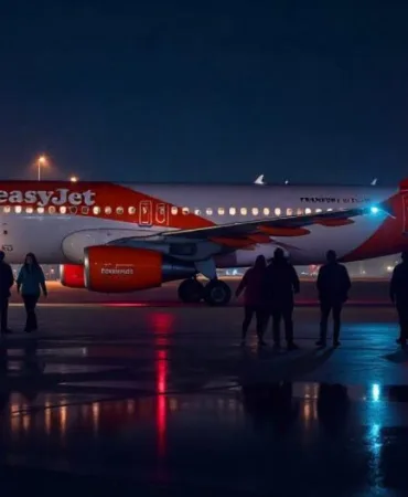 EasyJet uçağında panik: "Bomba!" diye bağırdı, uçak Frankfurt’a acil indi