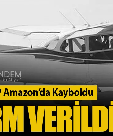 Cessna 172CP Amazon’da Kayboldu. Alarm Verildi!