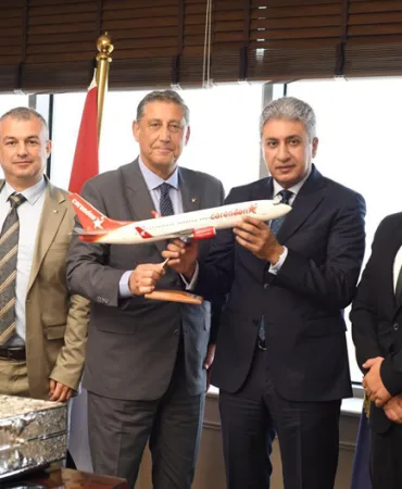 Corendon Airlines’tan Mısır Açılımı: Yıldıray Karaer, Mısır’ın Üst Düzey Yöneticileriyle Bir Araya Geldi
