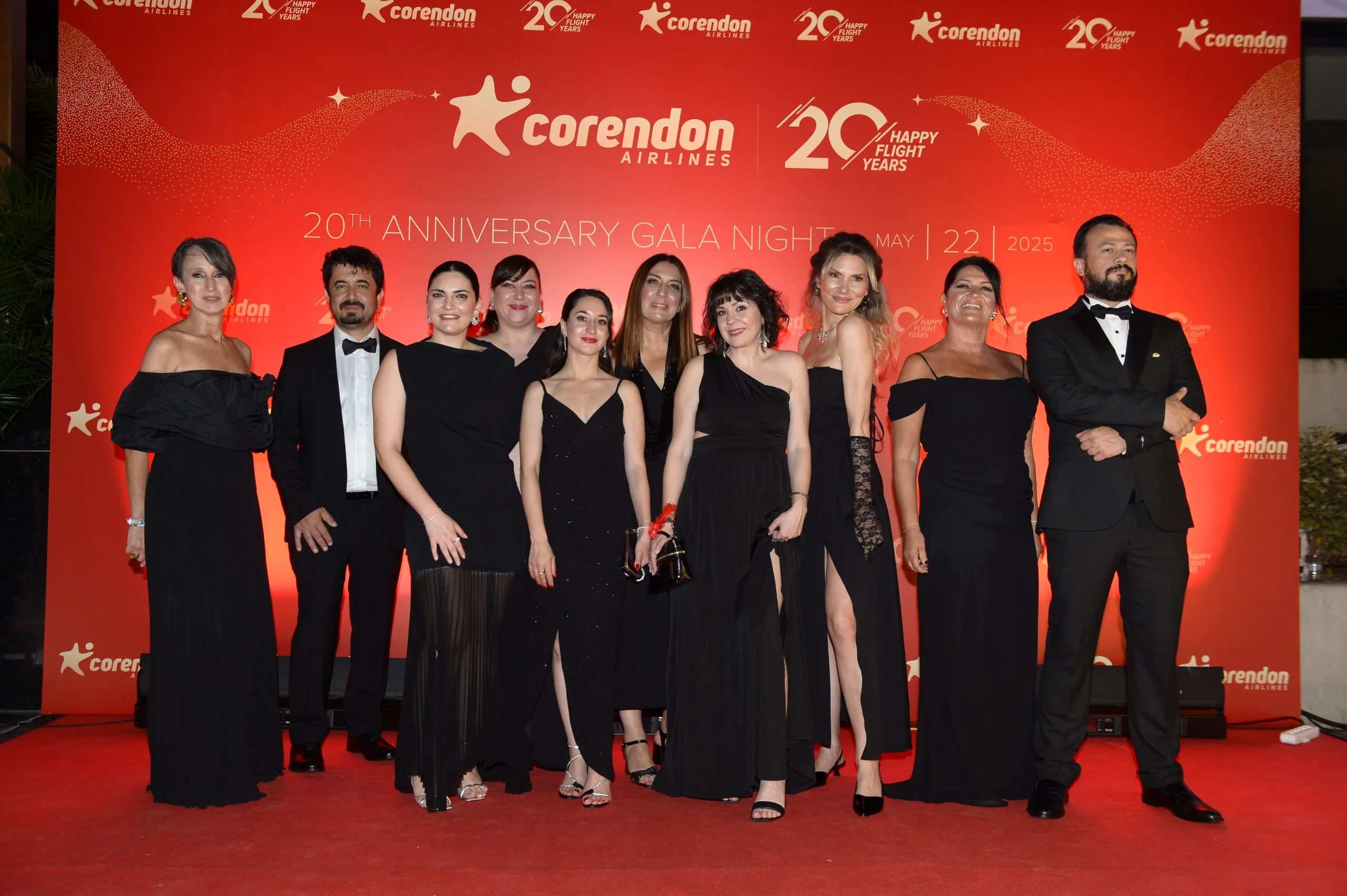 Corendon Airlines 20. Yıl Gala Gecesi: Sektörün Devleri Antalya’da Buluştu