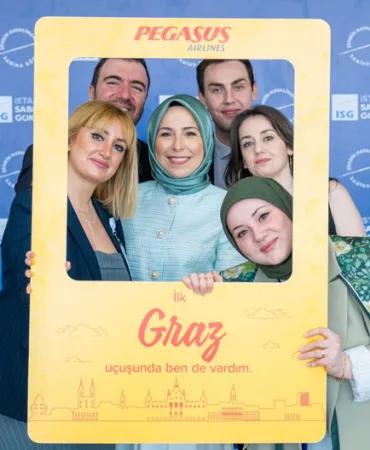 Sabiha Gökçen – Graz Direkt Uçuşları Başladı: Pegasus Haftada 3 Sefer Düzenleyecek