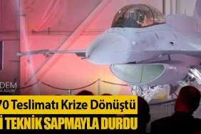 F-16 Block 70 Teslimatı Krize Dönüştü: Kabul Testi Teknik Sapmayla Durdu