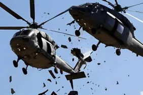 Helikopterler Havada Çarpıştı, 5 Kişi Hayatını Kaybetti