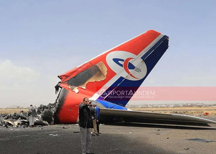 İsrail IDF’den Sana Havalimanına Hava Saldırısı: Husilerin Son Uçağı İmha Edildi