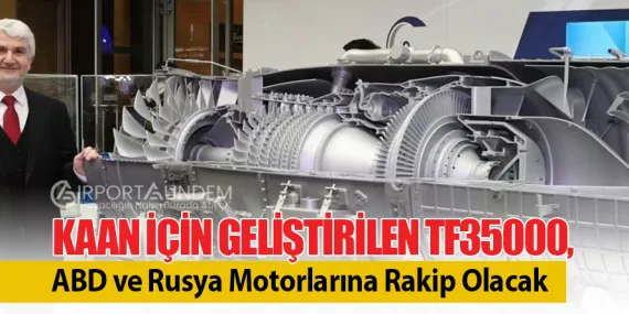 KAAN İçin Geliştirilen TF35000, ABD ve Rusya Motorlarına Rakip Olacak