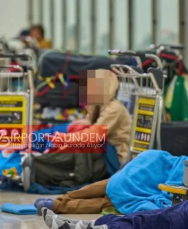 Madrid-Barajas’ta Sosyal Kriz: Terminal 4 Evsiz Göçmenlerle Dolu