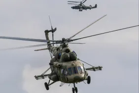 Rusya’da  Mi-8 Helikopteri Havada Arızalandı, Yere Çakıldı!