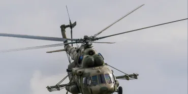 Rusya’da  Mi-8 Helikopteri Havada Arızalandı, Yere Çakıldı!