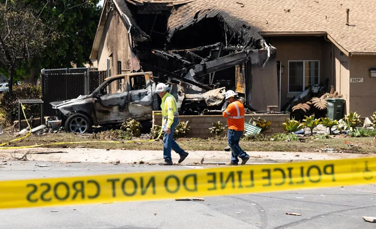 San Diego’da Özel Jet Kazası: Yoğun Sis ve Alevler Arasında Tahliyeler Başladı