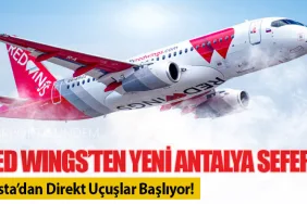 Red Wings’ten Yeni Antalya Seferi: Elista’dan Direkt Uçuşlar Başlıyor!