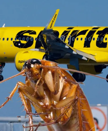 Spirit Airlines Uçağında Hamamböceği Skandalı: Premium Yolcu Hijyen Krizi Yaşadı