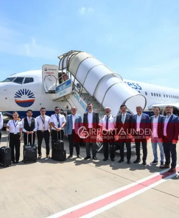 SunExpress, Bursa’dan Stuttgart’a İlk Seferi Gerçekleştirdi!