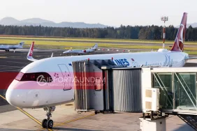 Slovenya havayolu istatistikleri 2025, Ljubljana Havalimanı yolcu sayısı, Türk Hava Yolları Slovenya lider, Swiss havayolu yolcu artışı, İngiltere uçuş iptalleri, Ljubljana uçuş trafiği düşüş, Air France Ljubljana, Wizz Air Ljubljana iptal, Air Serbia yolcu artışı, Slovenya havacılık raporu