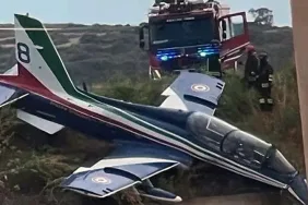 Frecce Tricolori'nin Pantelleria Hava Gösterisinde Üç Jet Çarpıştı