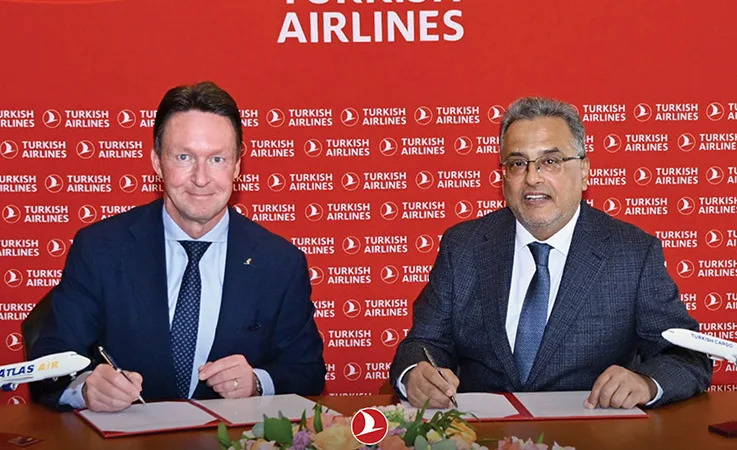 Türk Hava Yolları ile Atlas Air Arasında Uzun Vadeli Hava Kargo Anlaşması İmzalandı