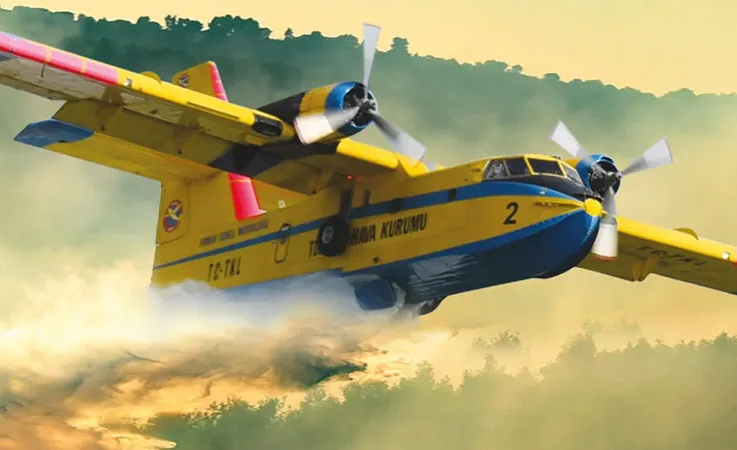 Türkiye’nin Tartışmalı Uçakları Satılıyor: THK CL-215’ler E-Satış'ta!