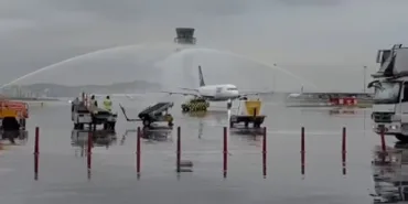 Sabiha Gökçen Havalimanı’nda Şampiyonlara Su Takı Seremonisi ve Anlamlı Karşılama