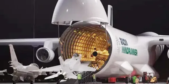 WindRunner: F-16 Taşıyabilen Dev Kargo Uçağı Yolda