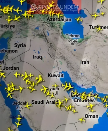 12 Gün Sonra İran Hava Sahasında Sivil Uçuşlar Başladı