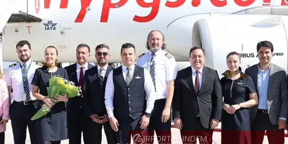 6 Yıl Aradan Sonra İlk Tarifeli Uçak Ağrı’ya İndi