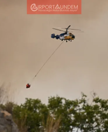 Adana’da Orman Yangını: 12 Helikopter ve 2 Uçakla Müdahale Sürüyor