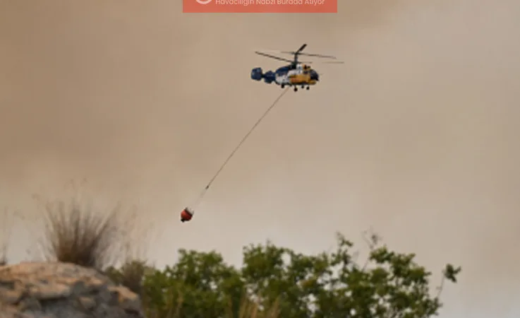 Adana’da Orman Yangını: 12 Helikopter ve 2 Uçakla Müdahale Sürüyor