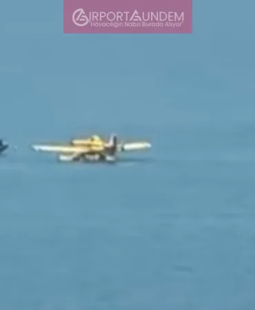 Adana’da Yangın Uçağı Baraj Gölü’ne Düştü: Pilotlar Kurtarıldı