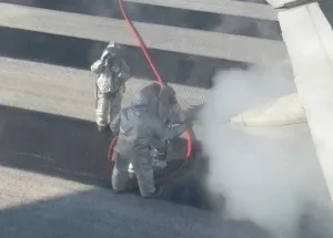 Left-Engine-of-Santiago–Asuncion-Flight-Catches-Fire-Passengers-Evacuated