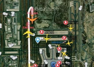 Ortadoğu-Hava-Sahası-Savaş-Alanına-Döndü-Emirates-A380-Uçakları-İstanbul-Havalimanı’na-Divert-Etti.-Hava-Sahaları-Kapatıldı