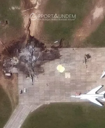 Rusya: Ukrayna'nın Vurduğu Bombardıman Uçakları Tamir Edilecek