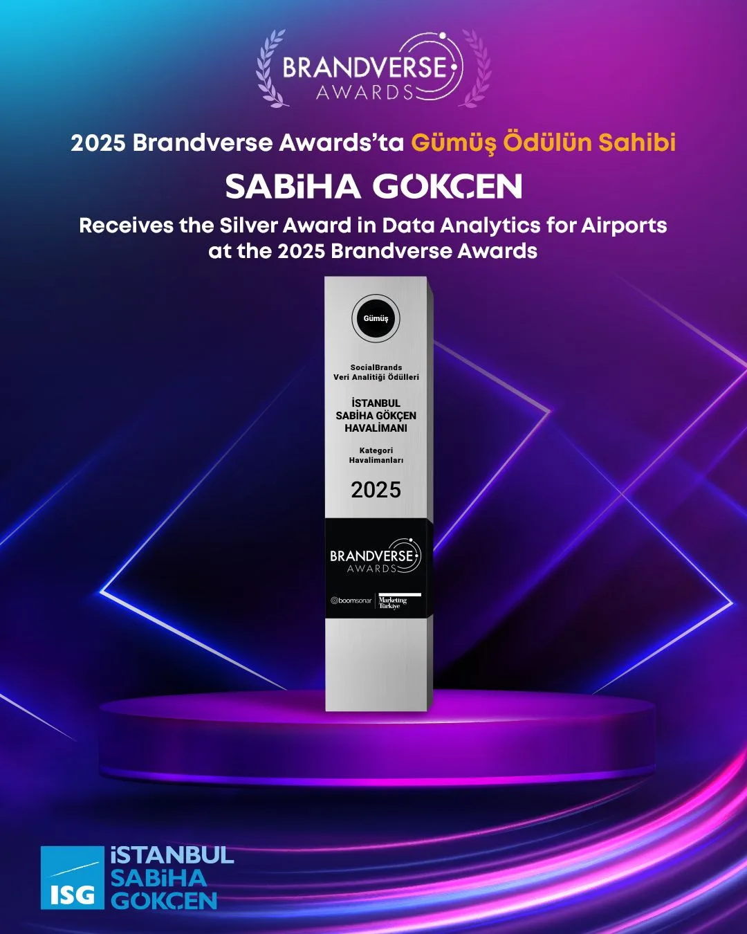 İstanbul Sabiha Gökçen Uluslararası Havalimanı, Dijitalde Kullanıcı Deneyimini Ödüle Dönüştürdü