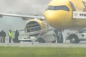 Sahte Bomba Tehdidi Sonrası Spirit Uçağı Tahliye Edildi