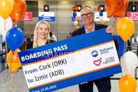 SunExpress, İzmir-Cork Direkt Uçuşlarına Başladı