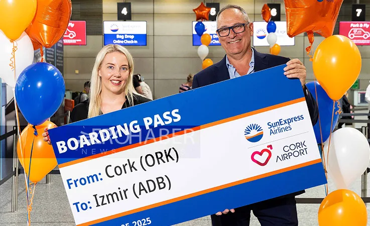 SunExpress, İzmir-Cork Direkt Uçuşlarına Başladı