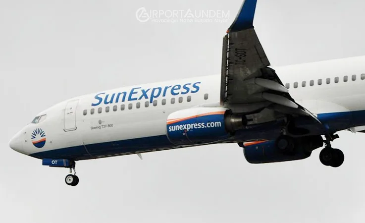 SunExpress’in Antalya-Zürih Uçağı Teknik Arıza Nedeniyle Geri Döndü