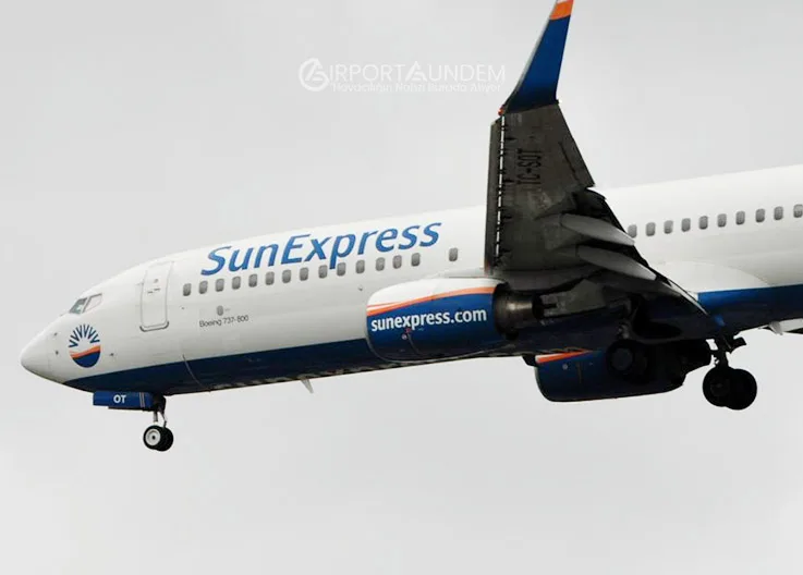 SunExpress’in Antalya-Zürih Uçağı Teknik Arıza Nedeniyle Geri Döndü