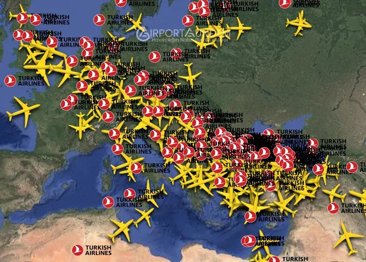 THY Günlük 1369 Uçuşla Tarihi Rekora İmza Attı