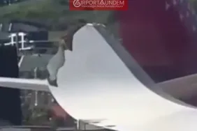 Uçaklar Pistte Çarpıştı, Facia Kıl Payı Atlatıldı