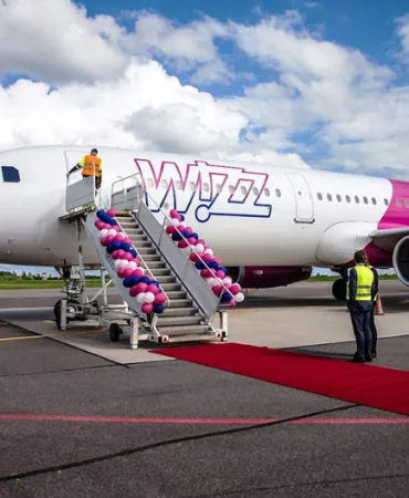 Wizz Air Tuzla’ya Geri Dönüyor: 9 Yeni Rota, 2 Uçak ve 1 Milyon Euro’luk Teşvik Paketi