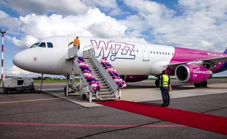Wizz Air Tuzla’ya Geri Dönüyor: 9 Yeni Rota, 2 Uçak ve 1 Milyon Euro’luk Teşvik Paketi