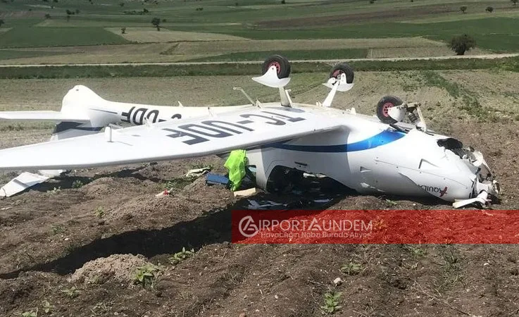 Yenişehir’den Kalkan Eğitim Uçağı Bilecik’te Kaza Yaptı