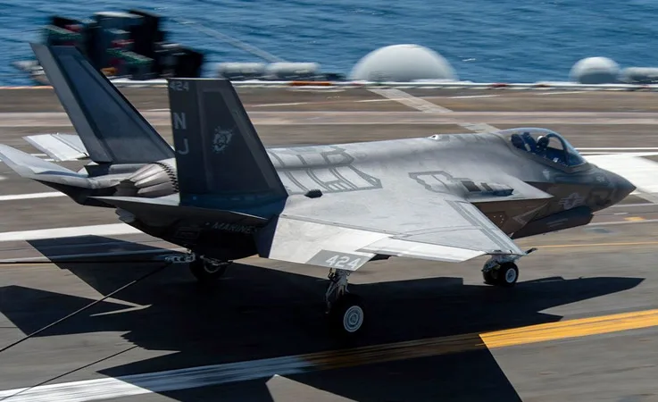 100 Milyon Dolarlık F-35C Kaliforniya’da Düştü