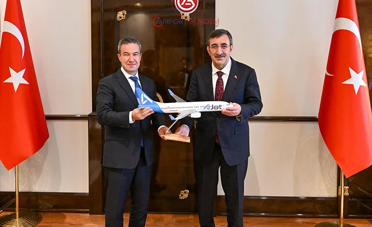 AJet’in Projeleri Cumhurbaşkanlığı’nda Masadaydı