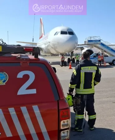 AirArabia Yolcu Uçağının Motoru Durdu, Ankara’ya Acil İniş Yaptı